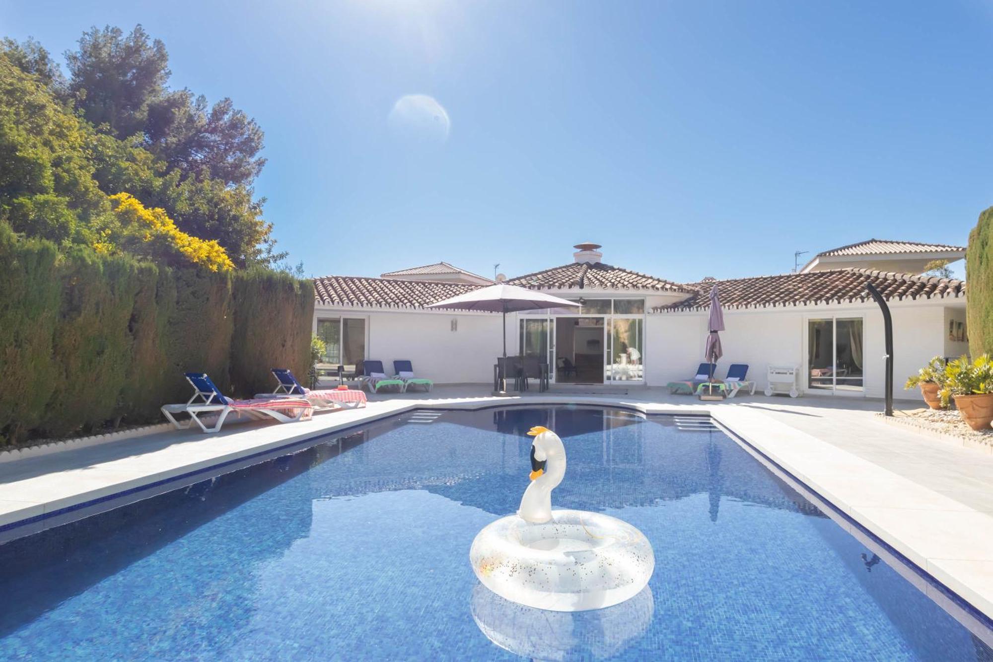 Pool Villa Rancho Domingo Family Friendly - Happy Rentals Benalmádena Εξωτερικό φωτογραφία